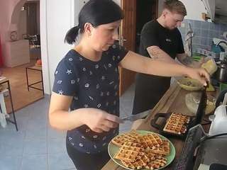 voyeurcam-julmodels-kitchen Sex Cam Show