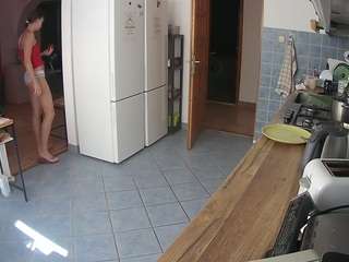 voyeurcam-julmodels-kitchen Sex Cam Show