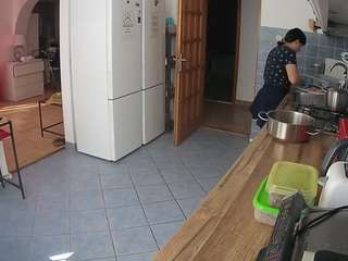 voyeurcam-julmodels-kitchen Sex Cam Show