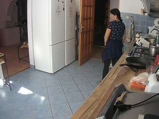 voyeurcam-julmodels-kitchen cam