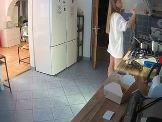 voyeurcam-julmodels-kitchen Sex Cam Show