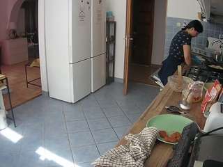 voyeurcam-julmodels-kitchen Sex Cam Show