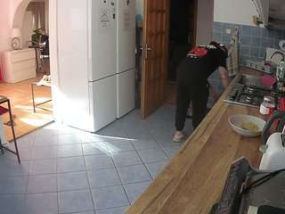 voyeurcam-julmodels-kitchen Sex Cam Show