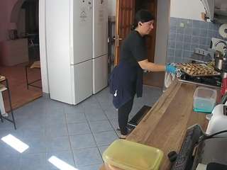 voyeurcam-julmodels-kitchen Sex Cam Show