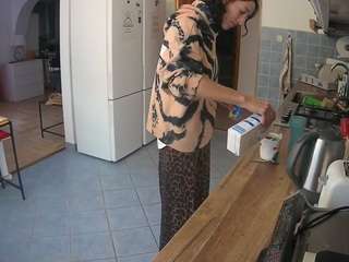 voyeurcam-julmodels-kitchen Sex Cam Show