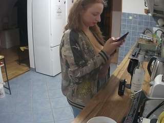 voyeurcam-julmodels-kitchen Sex Cam Show