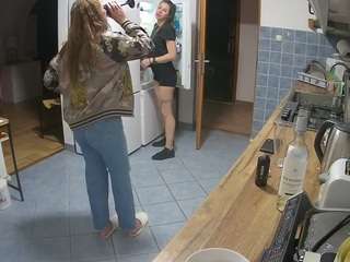 voyeurcam-julmodels-kitchen Sex Cam Show