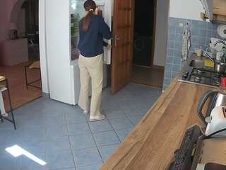voyeurcam-julmodels-kitchen Sex Cam Show