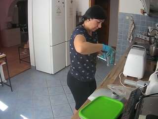 voyeurcam-julmodels-kitchen Sex Cam Show