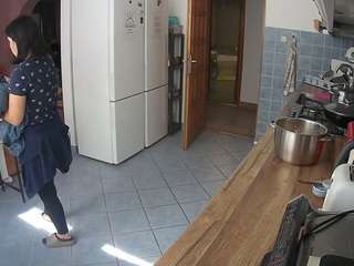 voyeurcam-julmodels-kitchen Sex Cam Show
