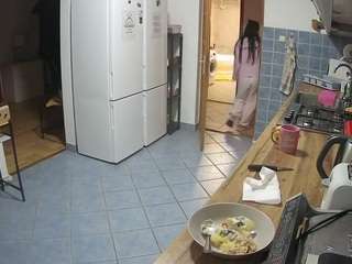 voyeurcam-julmodels-kitchen Sex Cam Show