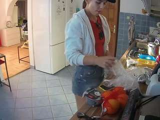 voyeurcam-julmodels-kitchen live webcam show