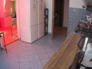voyeurcam-julmodels-kitchen webcam model