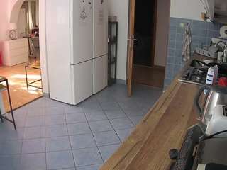 Voyeurcam-julmodels-kitchen