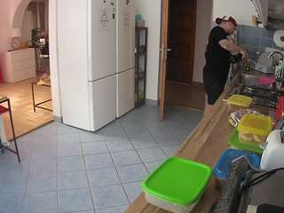 voyeurcam-julmodels-kitchen webcam model