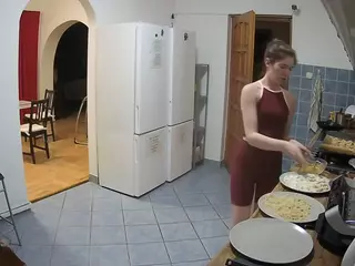 Julmodels Kitchen's Live Sex Cam Show