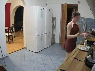 Julmodels Kitchen's Live Sex Cam Show