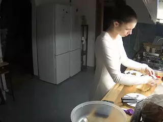 Julmodels Kitchen's Live Sex Cam Show