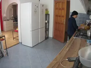 Julmodels Kitchen's Live Sex Cam Show