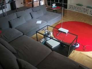 该模特正在直播。 voyeurcam-julmodels-living-3