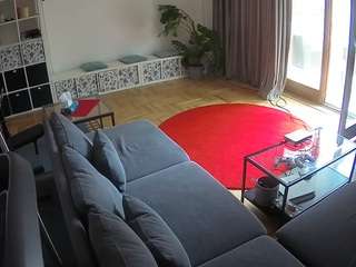 This model is live right now. voyeurcam-julmodels-living-4