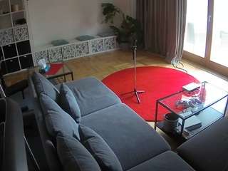 This model is live right now. voyeurcam-julmodels-living-4