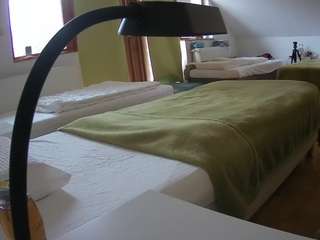 This model is live right now. voyeurcam-julmodels-bed-2