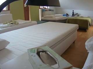 This model is live right now. voyeurcam-julmodels-bed-2