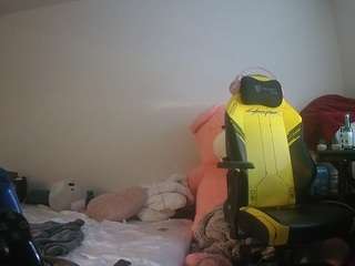 该模特正在直播。 voyeurcam-sexy-little-ana-01