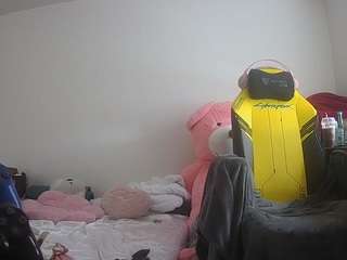 该模特正在直播。 voyeurcam-sexy-little-ana-01
