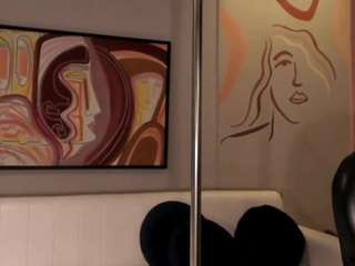 Jade Evans live cam — black hair, brown eyes, facial