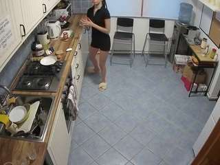 Kitchen, Hd, Voyeur, Sexwebcam, Pov, No drinking, Julmodels house, Hidden c..., Webcam Couple Porn 8