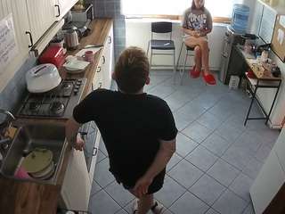 voyeurcam julmodels kitchen 2