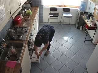voyeurcam julmodels kitchen 2