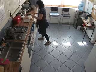 voyeurcam julmodels kitchen 2