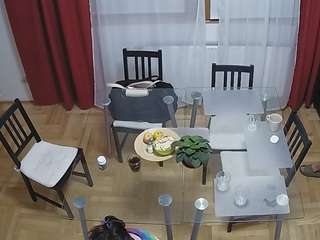 Naked Hairy Models camsoda voyeurcam-julmodels-dining-2