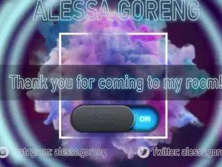 Alessa Goreng's Live Sex Cam Show
