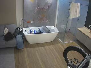 Image 1 of voyeurcam-casa-salsa-bathroom-4, female webcam model,  years old, on live webcam