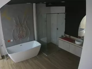 Casa Salsa Bathroom 4's Live Sex Cam Show