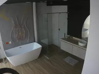 Casa Salsa Bathroom 4's Live Sex Cam Show