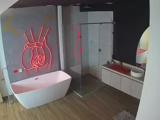 Casa Salsa Bathroom 4's Live Sex Cam Show