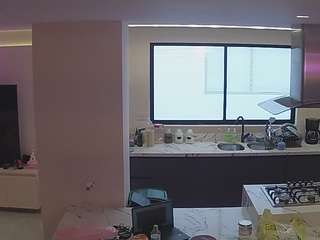 โมเดลนี้กำลังถ่ายทอดสดอยู่. voyeurcam-casa-salsa-kitchen
