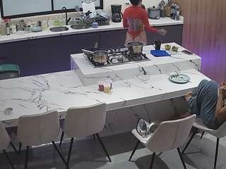 هذا النموذج مباشر الآن. voyeurcam-casa-salsa-kitchen