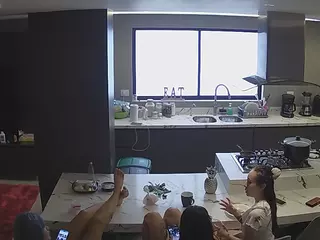 Casa Salsa Kitchen's Live Sex Cam Show