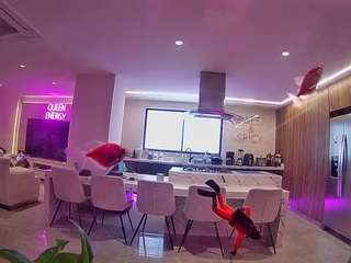 This model is live right now. voyeurcam-casa-salsa-fishtank