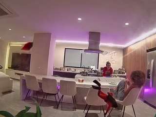 هذا النموذج مباشر الآن. voyeurcam-casa-salsa-fishtank