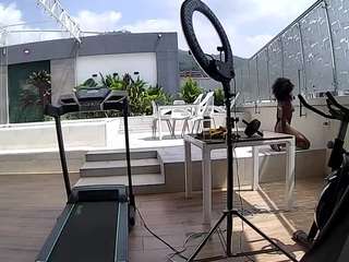 voyeurcam-casa-salsa-gym-bike webcam model