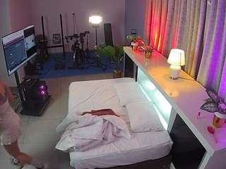This model is live right now. voyeurcam-jb-office-1