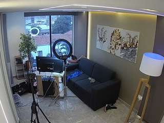 โมเดลนี้กำลังถ่ายทอดสดอยู่. voyeurcam-casa-salsa-bedroom-9