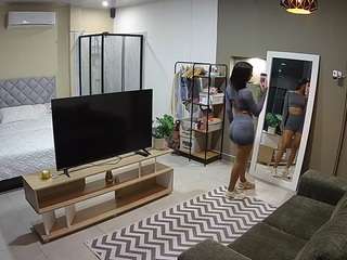 This model is live right now. voyeurcam-jb-dining